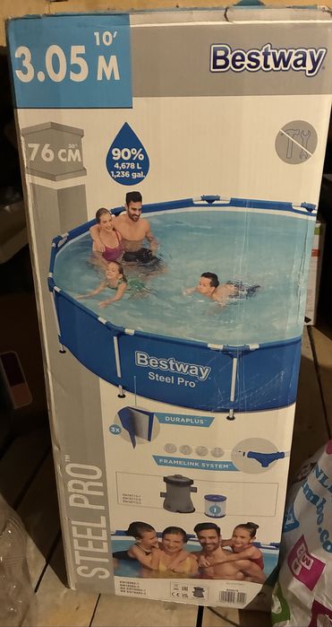 Piscina Bestway Steel Pro 3.05/76