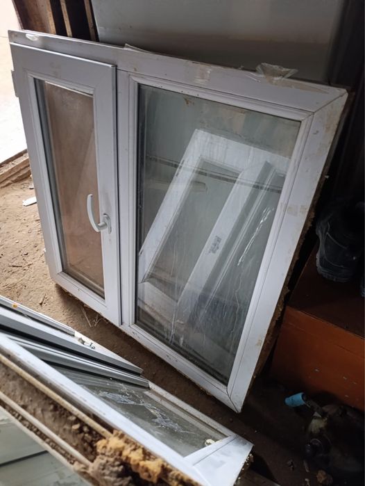 окна бу разных размеров