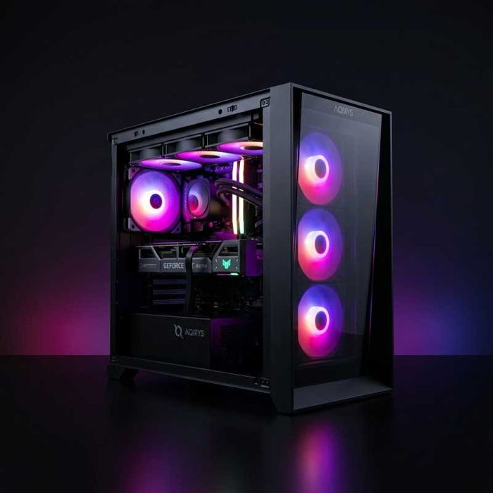 Calculator Gaming, AMD Ryzen 7 9800X3D, 32GB DDR5, NVMe 2TB, Placa Video ASUS TUF RTX 5070 12GB