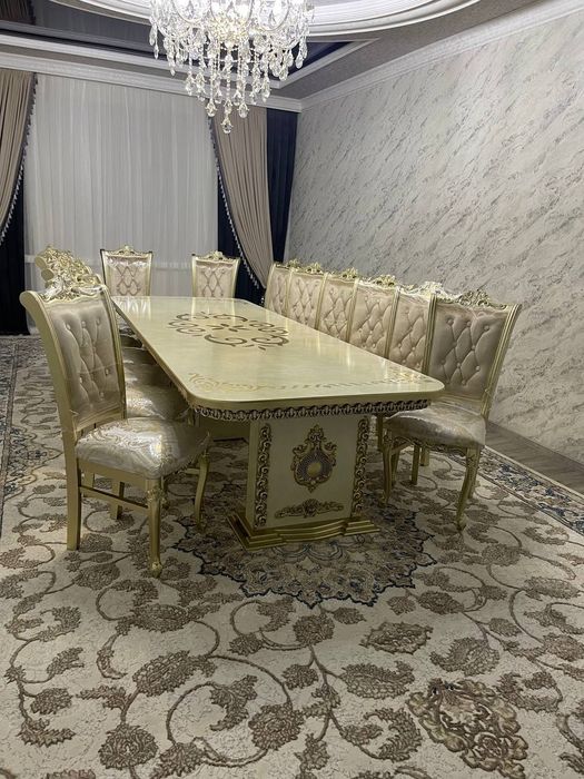 Stul-Stol Kamplekt Stulla-Yonğoqdan Xar Xillari Bor Keb kórsez Bôladi