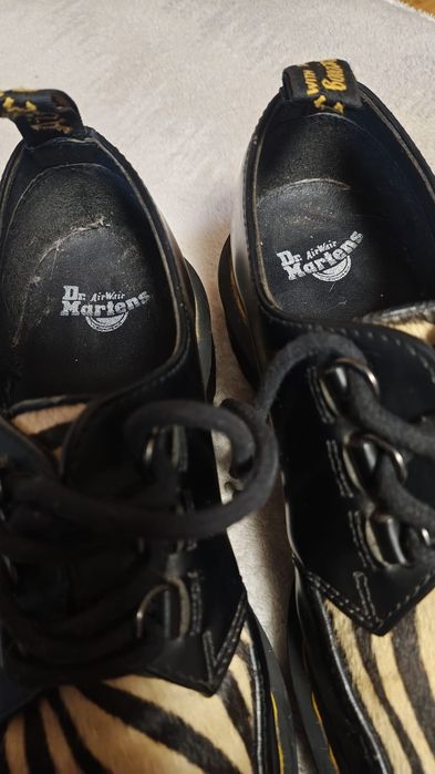 Pantofi Dr Martens Ramsey Zebra Creepers marime 38