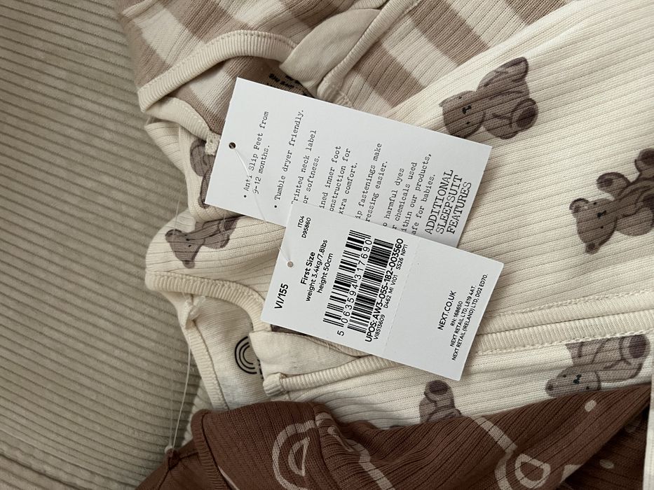 Сет от 4 бр. нови ромпърчета на Next