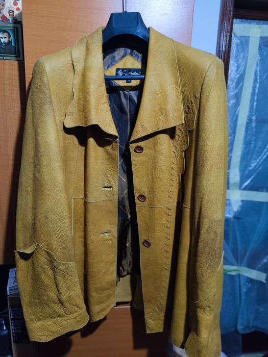 Geacă piele naturală