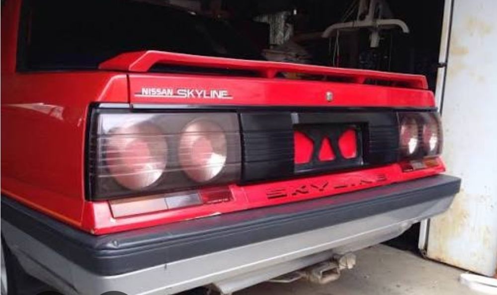 Спойлер Nissan SKYLINE GTR GTS R30 R31 R32 foha Bakspoiler Original