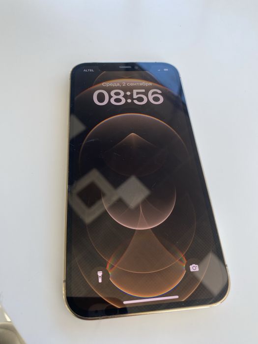 iPhone 12 pro 128gb в золотистом цвете