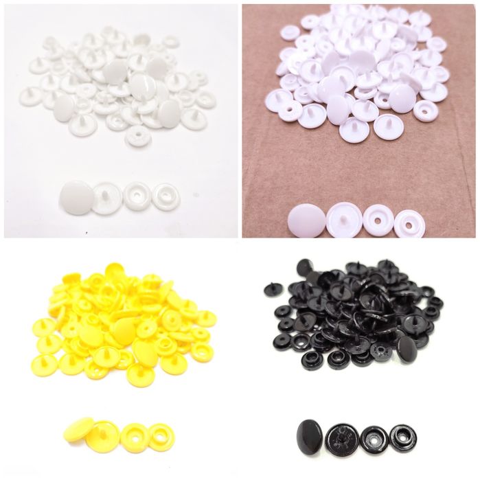 Тик-Так пластмасови копчета. Снап копчета. Високо качество. 18 цвята.