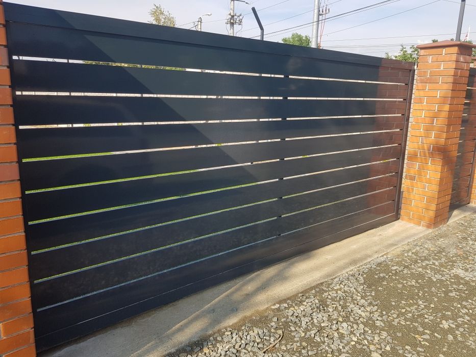 confectii metalice garduri porti culisante role usa batanta balamale