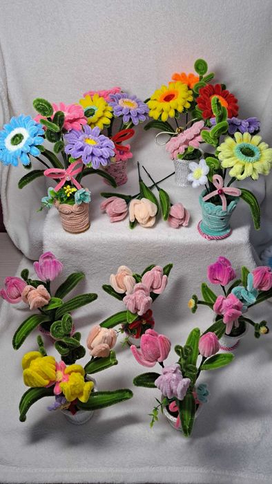 Букеты ручной работы на 8 марта