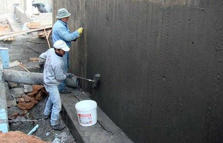 Гидроизоляция подвалов, фундаментов подземных парковок и гаражей