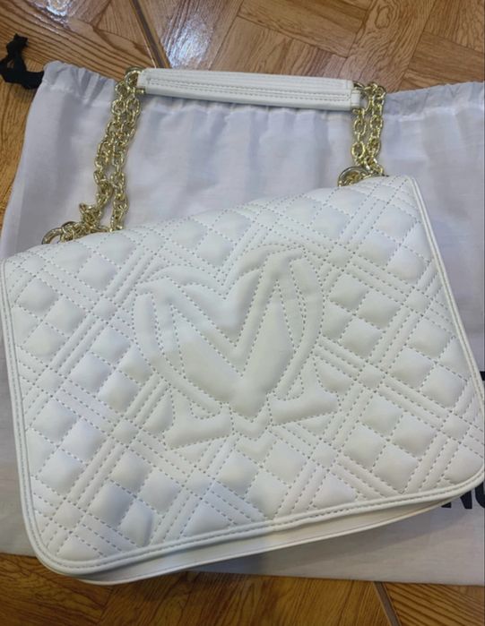 geanta moschino alba