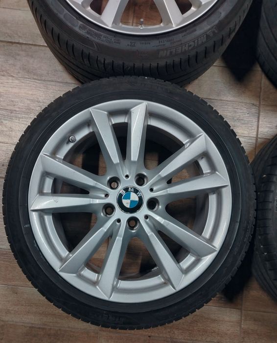 Jante R18 5x120 BMW echipate cu anvelope premium dot 2024 + senzori de