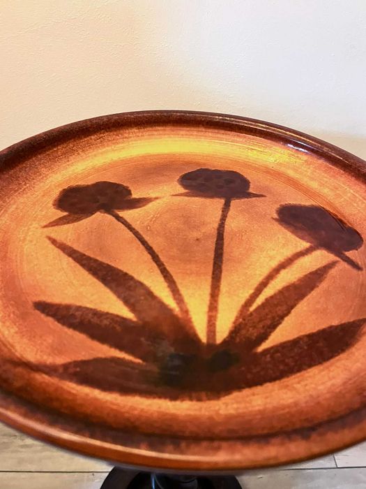Centru de masa bibelou bibelouri fructiera ceramica vechi ITALIA marcat ieftin