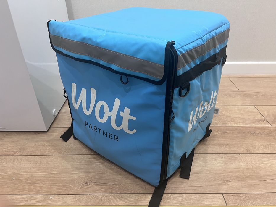 Термосумка wolt в отличном состоянии