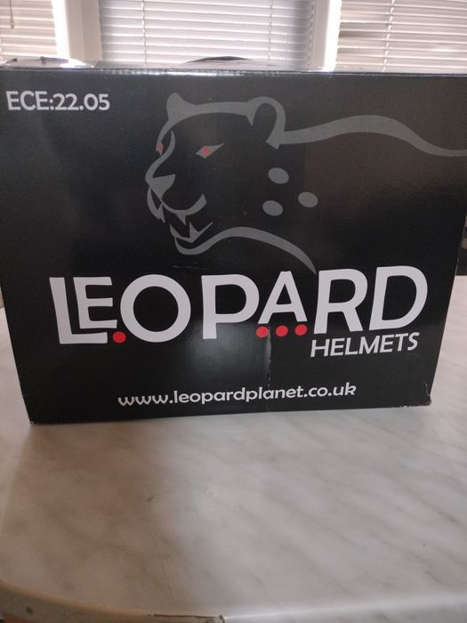 Оригинална Каска-Шлем Leopard Helmets Black MAT