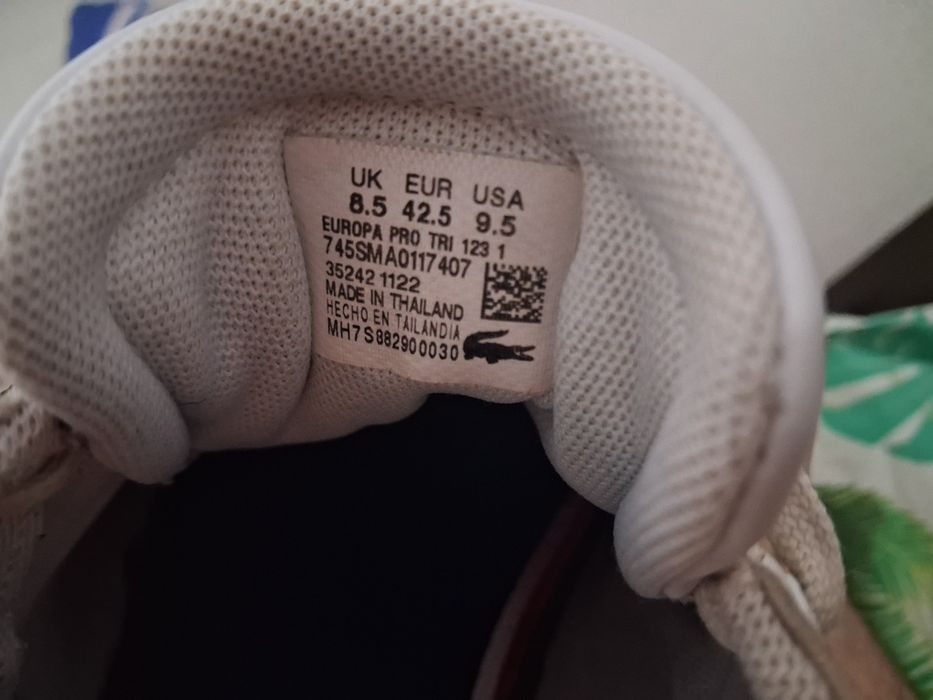 Lacoste убитые 42 размер (без торга)