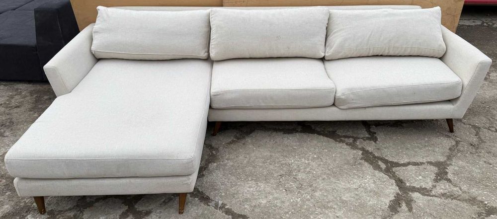 Coltar Fix confortabil cu perne; Canapea 3,05 m pentru living