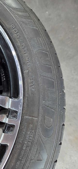 VAG  GRUP , MERCEDES  джати със летни гуми 205/55/16  7,5J×16  ET35  5×112  цо72