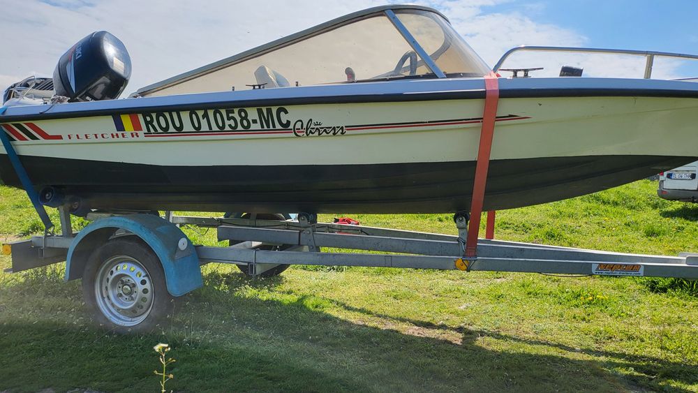 Barca Fletcher L-4.30/ l - 1.72 /suzuki 40cp/4t/peridoc