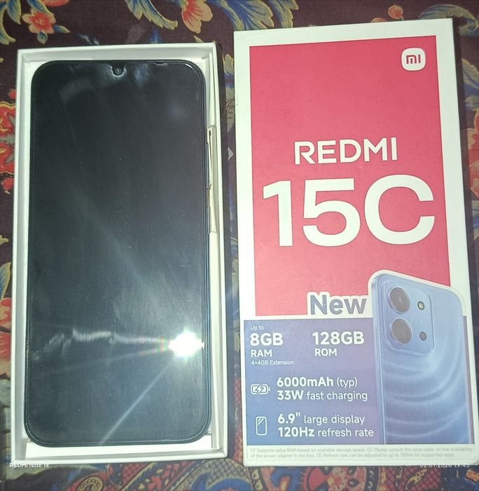 Redmi 15 c sotiladi