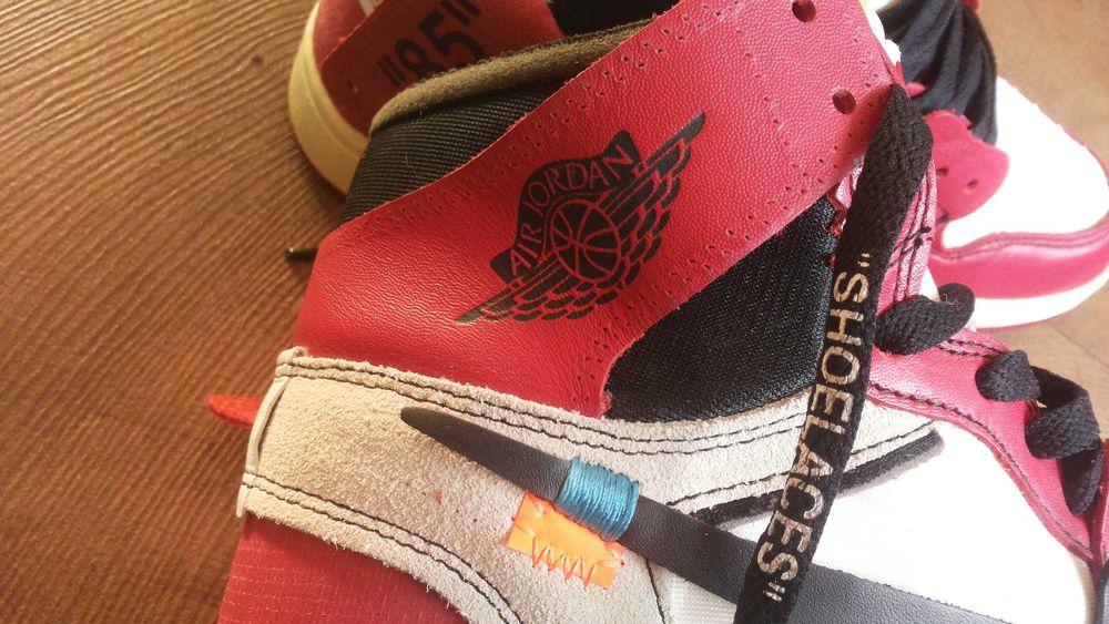 Off-White × Nike Air Jordan 1 Retro High The Ten "Chicago" EUR 44/UK 9