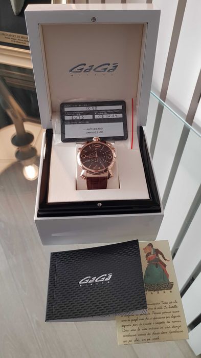GaGà Milano Chronograph 46mm - Rose Gold Edition - Quartz