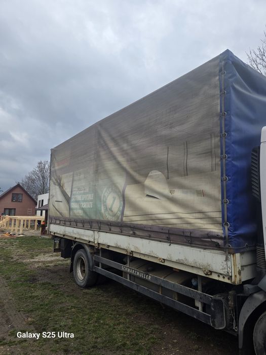 Structura camion de 12t impreuna cu lift 1.5t