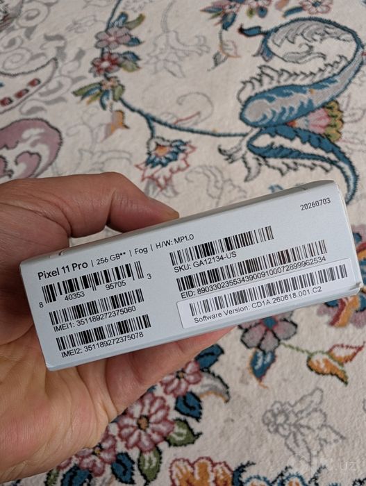 Pixel 11 Pro 256 Fog eSim + eSim