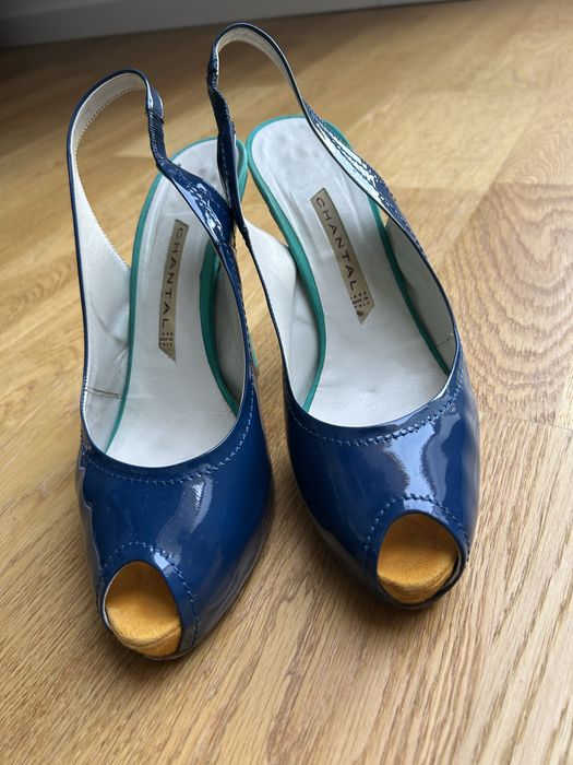 Естествена кожа токчета Chantal