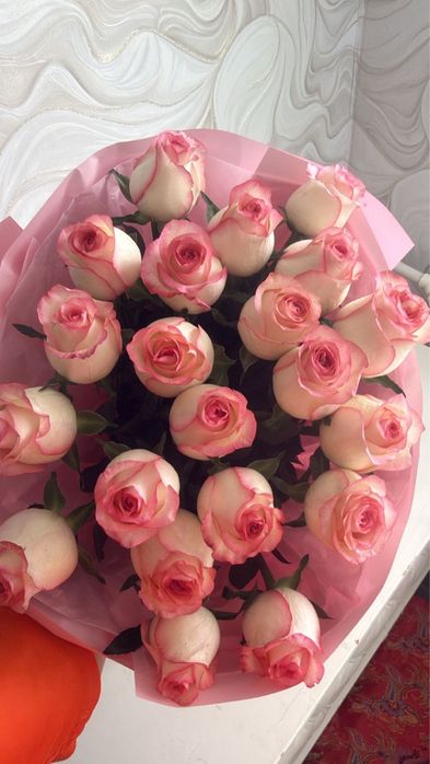 цветы 25 штук розы