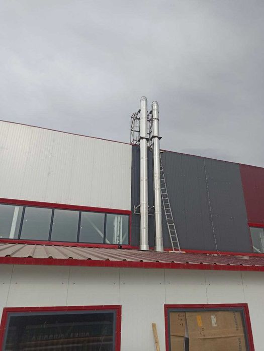 Сэндвич-дымоходы из нержавеющей стали