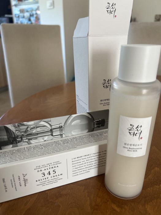 Крем за лице -345 relif cream и тонер за лице -Beauty of Joseon