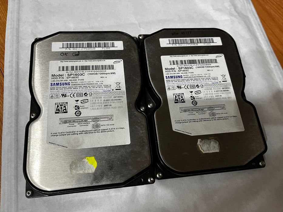 Hard disk samsung 160 GB