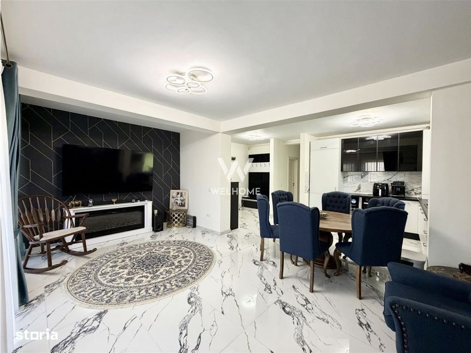 Apartament modern, 3 camere, gradina 86 mp, 2 balcoane - Selimbar