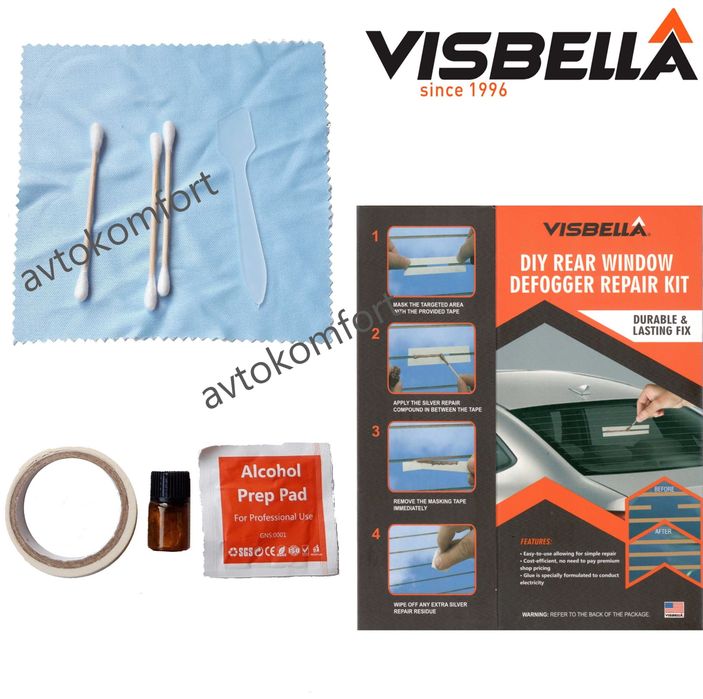 Visbella Комплект За Възстановяване На Реотаните На Задното Стъкло