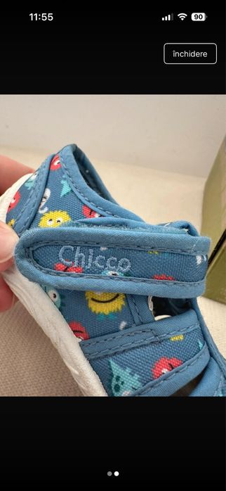 Sandale albastre Chicco