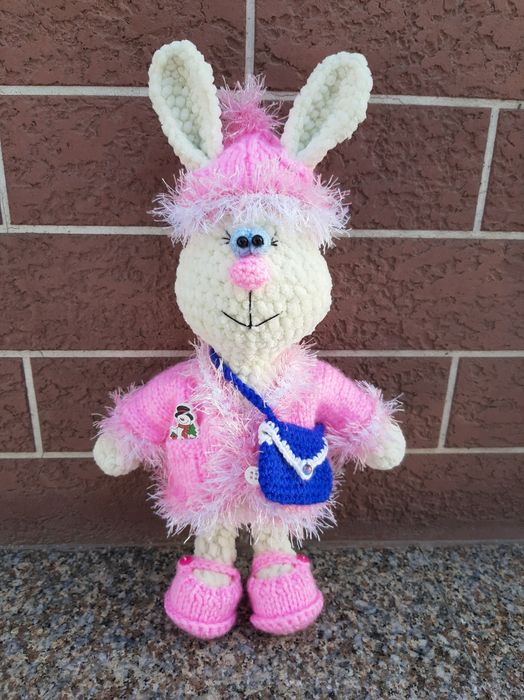 Плюшевая Зайка с гардеробом!