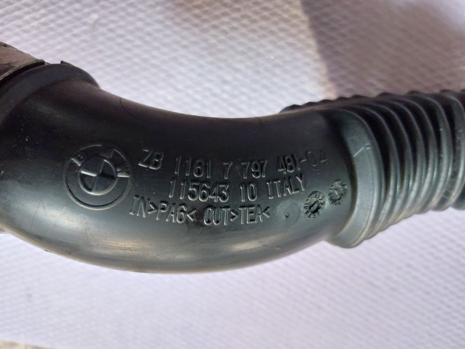 Furtun admisie intercooler BMW E81 E82 E84 E87 LCI Cod 7797481