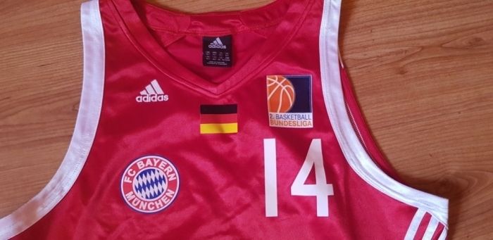 Maieu Basketball Bundesliga Adidas 14 Kolodziejski mărimea XL