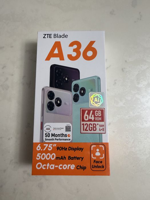 Продам телефон ZTE A36