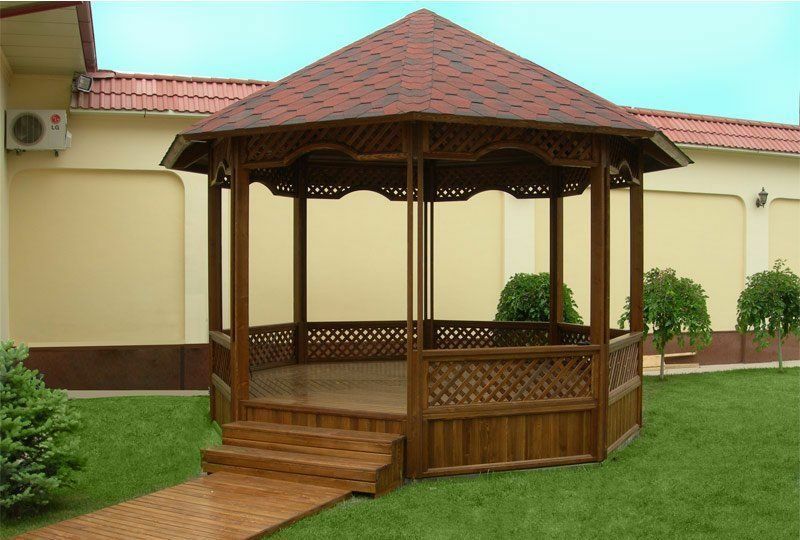Деревянные беседки из первых рук