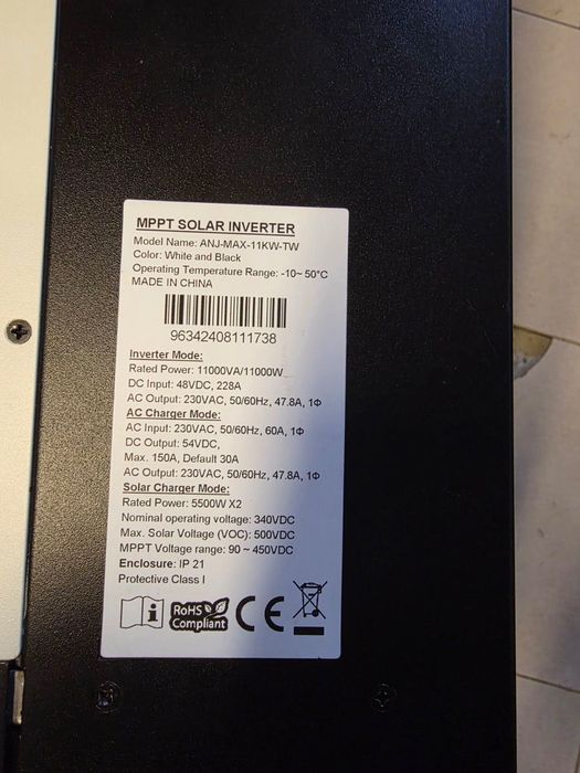 EASUN Инвертор 11 KW