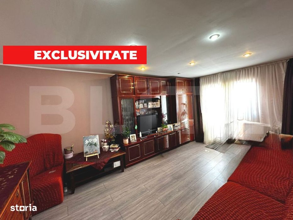 Apartament 3 camere,64 mp, zona Ampoi 3