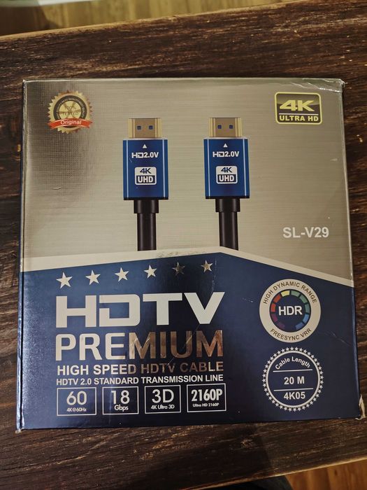 Кабел HDTV Premium 4K Ultra