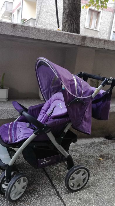 Зимна и лятна количка за бебе