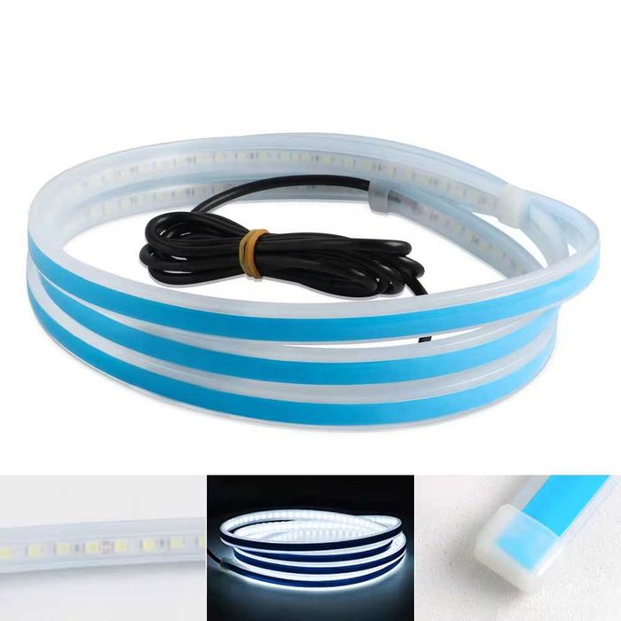 150 см 180 см RGB LED Диодна лента за преден капак, мобилно приложение