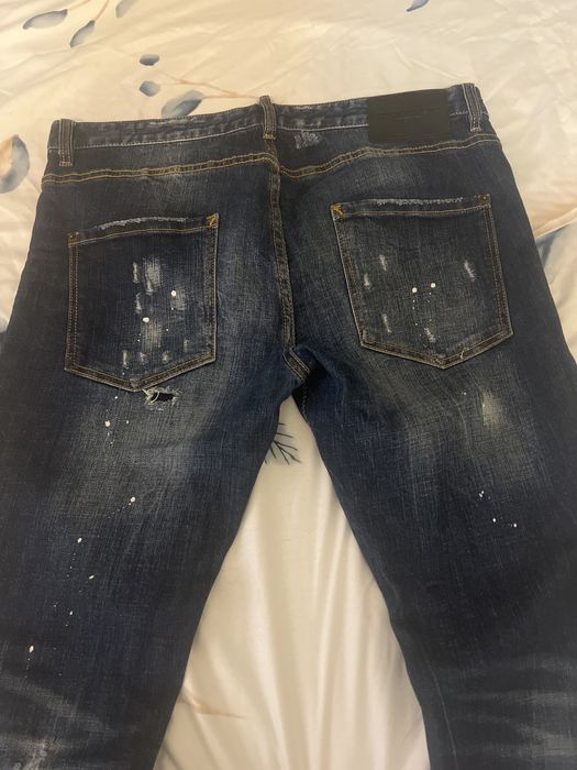 Дънки dsquared сини