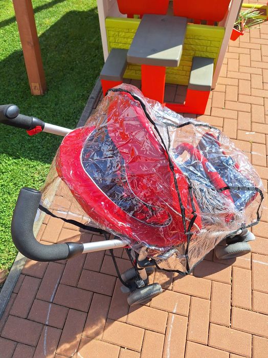 Carucior Sport Chicco Multiway Evo, Fire, 0Luni+ (Rosu)