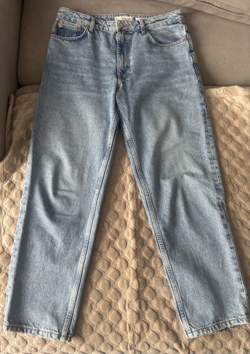 Джинсы синие Mango