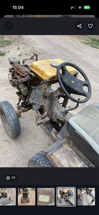 Трактор мини состаяние хорошо