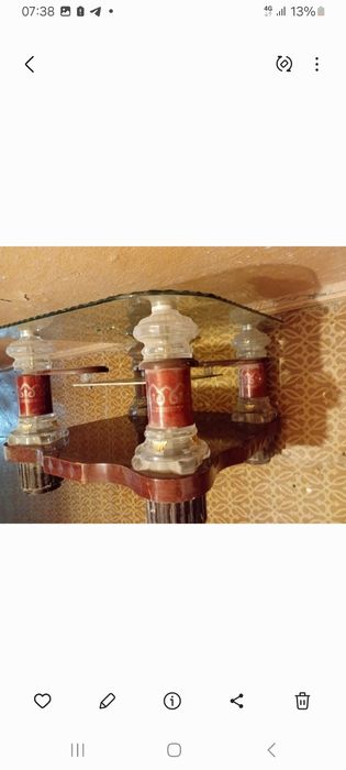 Журналний стол стеклянний туркияда ишлаб чикарилган